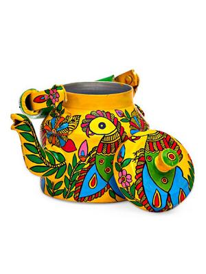 traditional perrot painted tea kettle - 1016969 - Standard Image - 3