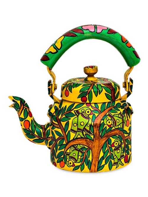 bird on tree aluminum tea kettle - 1016970 - Standard Image - 1