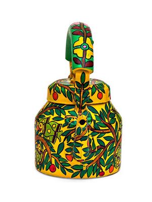 bird on tree aluminum tea kettle - 1016970 - Standard Image - 4