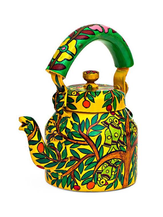 bird on tree aluminum tea kettle - 1016970 - Zoom Image - 2