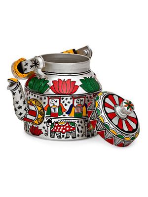 multicoloured painted aluminium tea kettle - 1016972 - Standard Image - 3