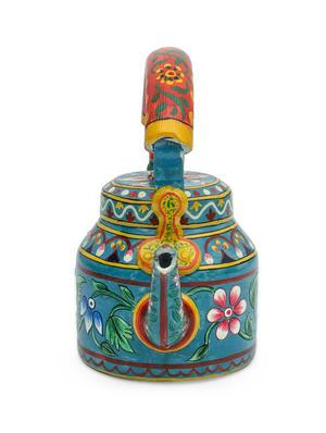 floral hand painted tea kettle - 1016976 - Standard Image - 4