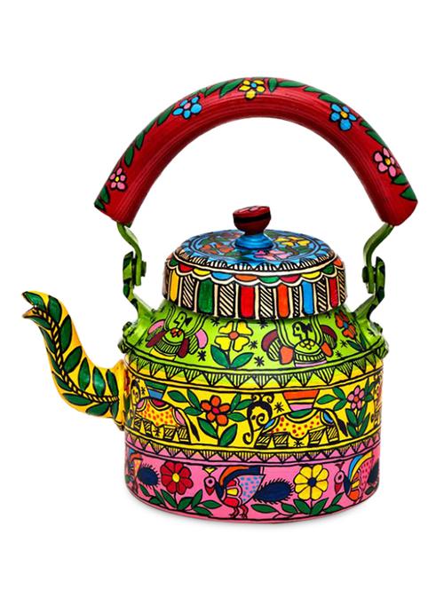 multicoloured hand painted tea kettle - 1016987 - Standard Image - 1