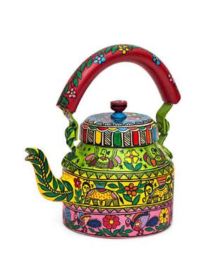 multicoloured hand painted tea kettle - 1016987 - Standard Image - 2