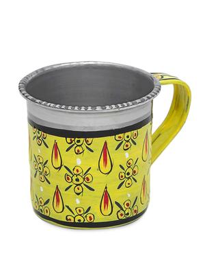ethnic painted stainless steal tea cup set - 1017020 - Standard Image - 3