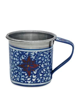 ethnic painted stainless steal tea cup set - 1017021 - Standard Image - 2