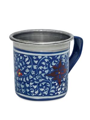 ethnic painted stainless steal tea cup set - 1017021 - Standard Image - 3