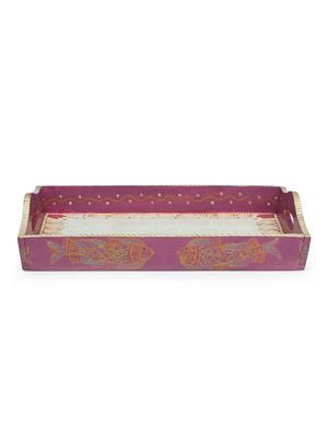 multicoloured hand painted aluminium tea set - 1017035 - Standard Image - 11