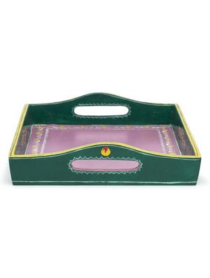 dark green handpainted tea set - 1017040 - Standard Image - 4