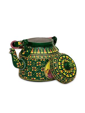 dark green handpainted tea set - 1017040 - Standard Image - 6