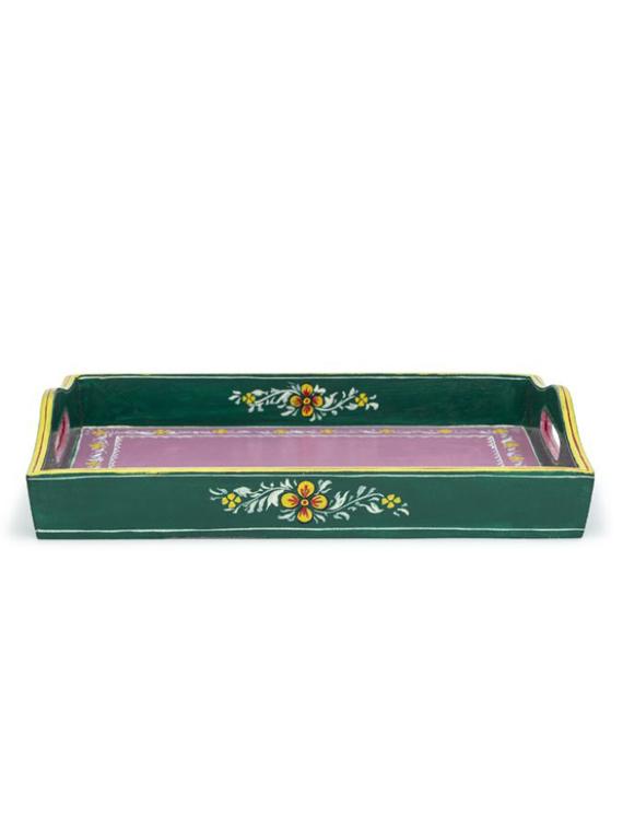 dark green handpainted tea set - 1017040 - Zoom Image - 13