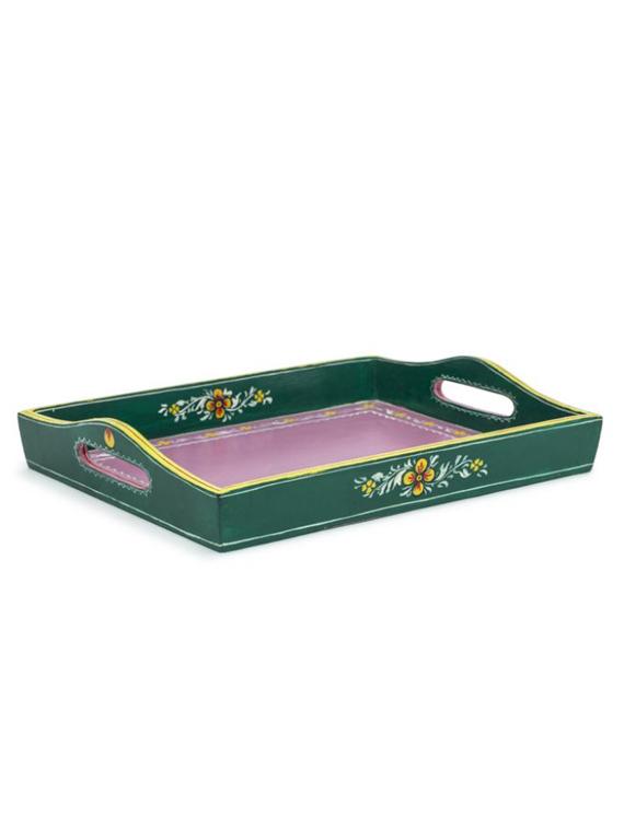 dark green handpainted tea set - 1017040 - Zoom Image - 3