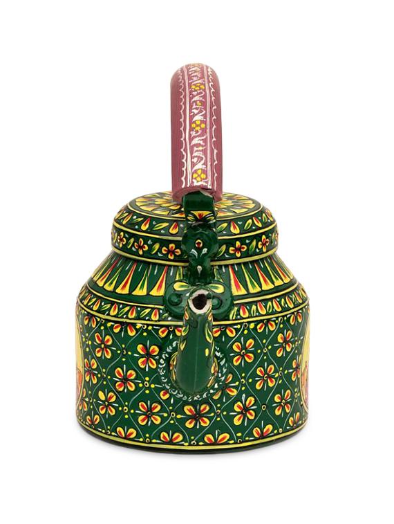 dark green handpainted tea set - 1017040 - Zoom Image - 7
