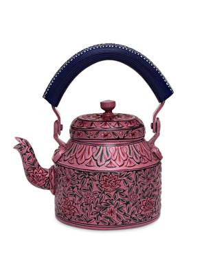 mauve floral handpainted tea set - 1017041 - Standard Image - 2