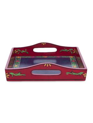 mauve floral handpainted tea set - 1017041 - Standard Image - 4