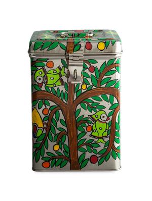 multicoloured hand- painted container - 1017057 - Standard Image - 2