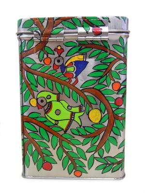 multicoloured hand- painted container - 1017057 - Standard Image - 4
