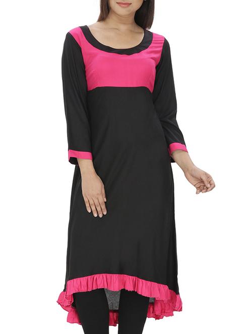 women's asymmetric kurta - 10170589 -  Standard Image - 0