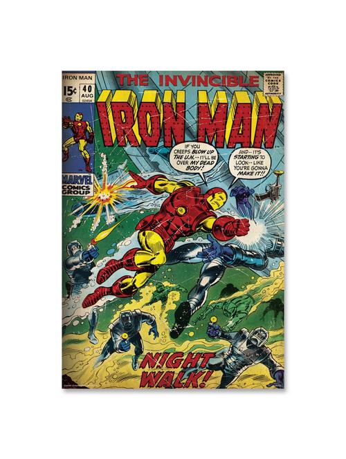 iron man night walk poster (officially licensed) - 10186348 - Standard Image - 1