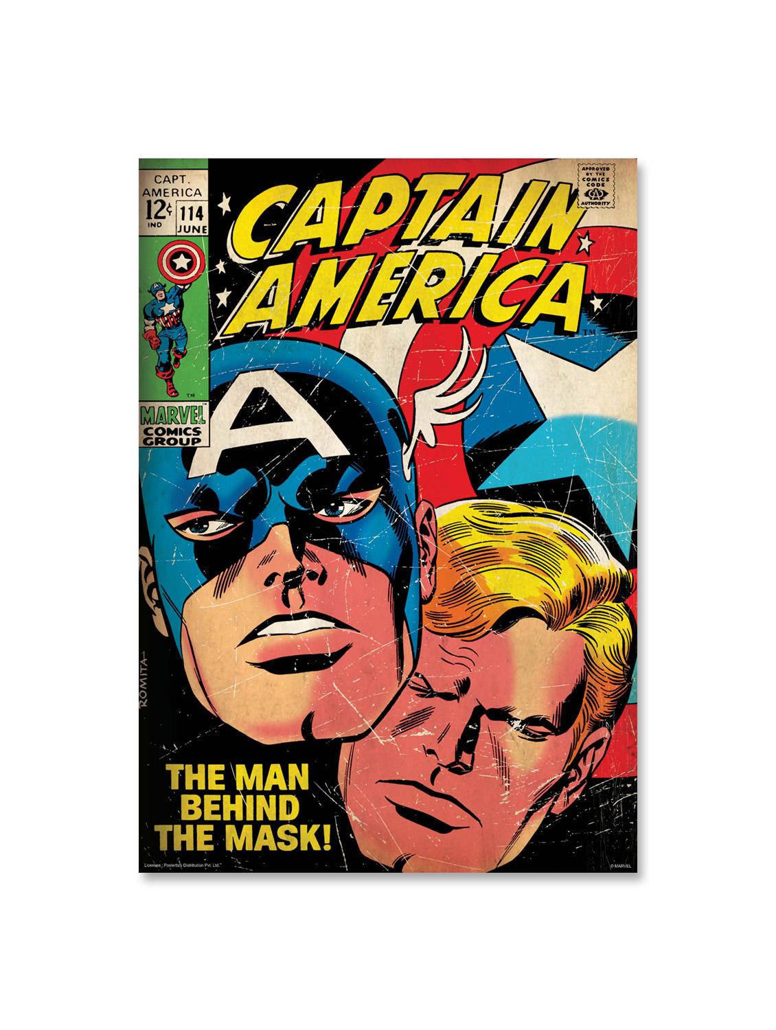 captain america comics poster (officially licensed) - 10186386 - Zoom Image - 1
