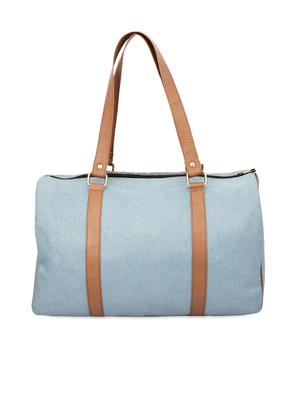 woven panel duffle bag - 1020563 - Standard Image - 2