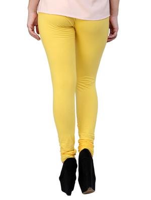 yellow cotton leggings - 10229434 - Standard Image - 2