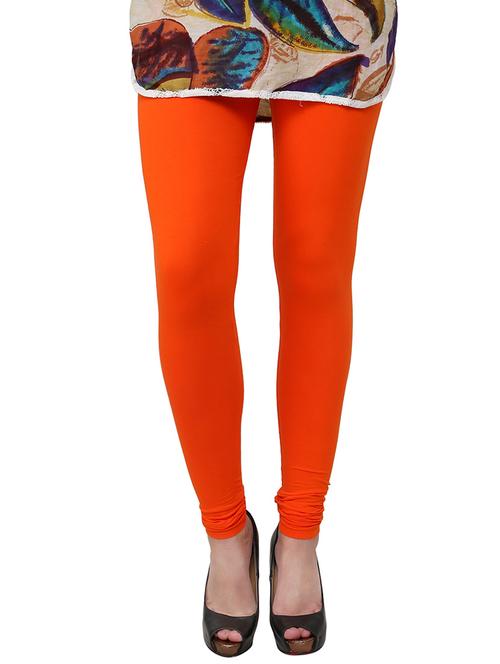 orange cotton leggings - 10229519 - Standard Image - 1