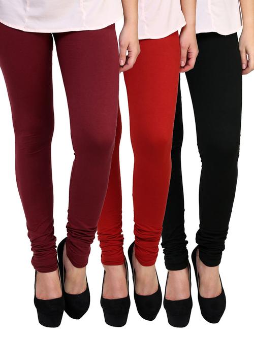 multi colored cotton leggings - 10229547 - Very Small Image - 1