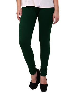 green cotton leggings - 10229563 - Standard Image - 2