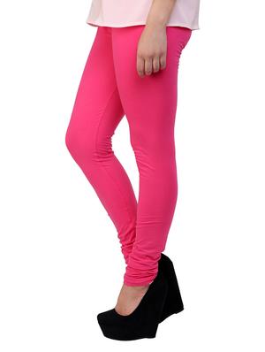 pink cotton leggings - 10229567 - Standard Image - 3