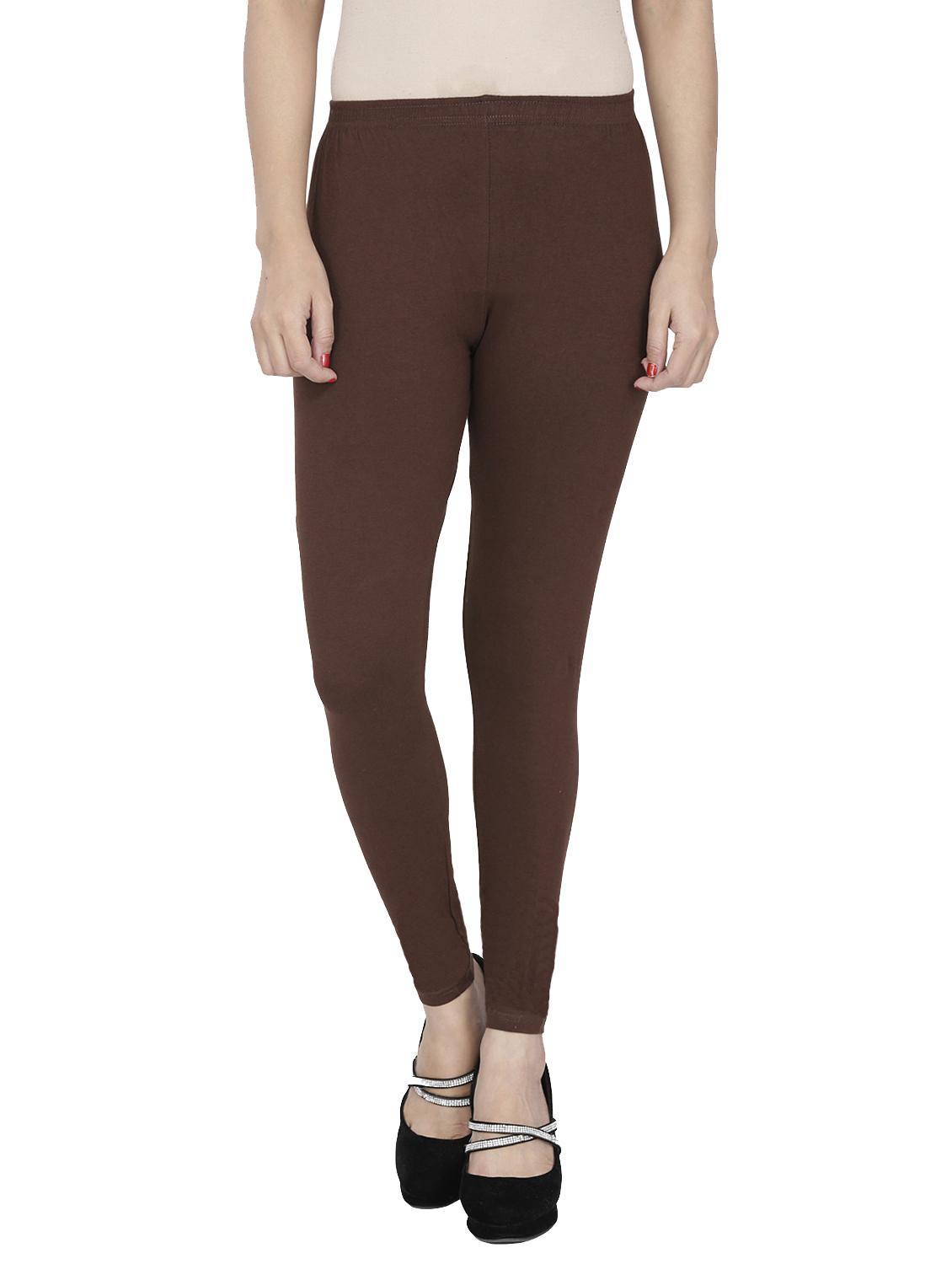 brown cotton leggings - 10229619 - Zoom Image - 1