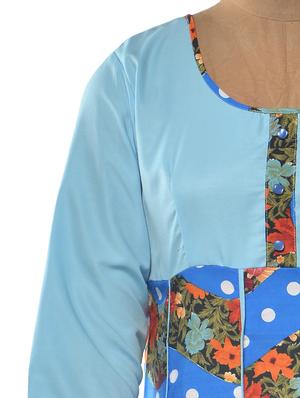 multi color round neck kurta - 1023910 - Standard Image - 4