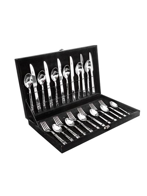 shapes 6Pcs Dinner Spoon, Dinner Fork, Dinner Knife & Tea Spoon - 10256831 - Standard Image - 1