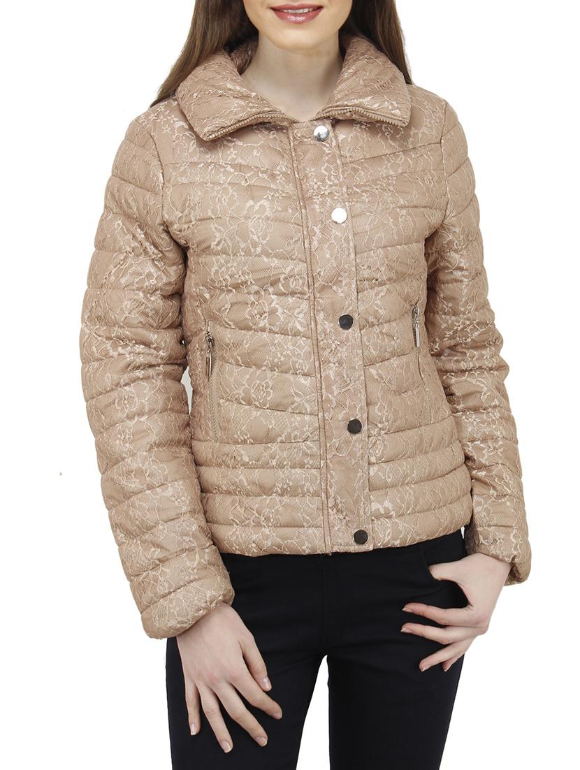 beige polyester jacket - 10266213 - Zoom Image - 1