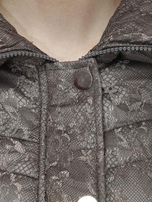 grey polyester jacket - 10266215 - Standard Image - 4