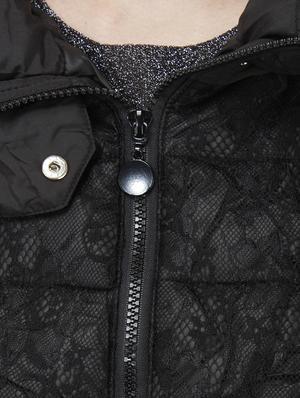 black polyester jacket - 10266220 - Standard Image - 4