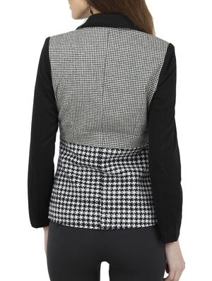 black polyester blazer - 10266238 - Standard Image - 3