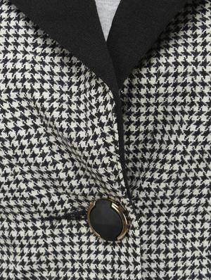 black polyester blazer - 10266238 - Standard Image - 4