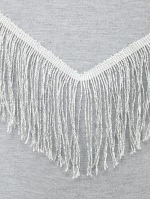 grey polyester top - 10266248 - Standard Image - 4