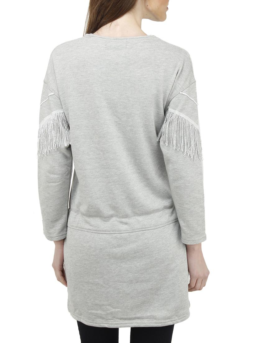grey polyester top - 10266255 - Zoom Image - 3