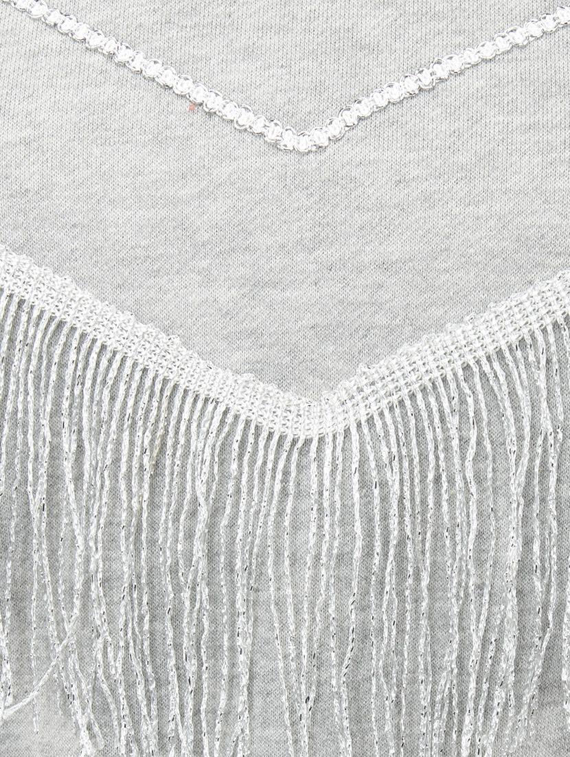 grey polyester top - 10266255 - Zoom Image - 4