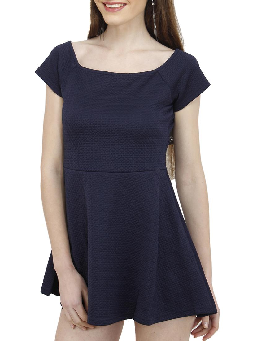 blue polyester top - 10266260 - Zoom Image - 2