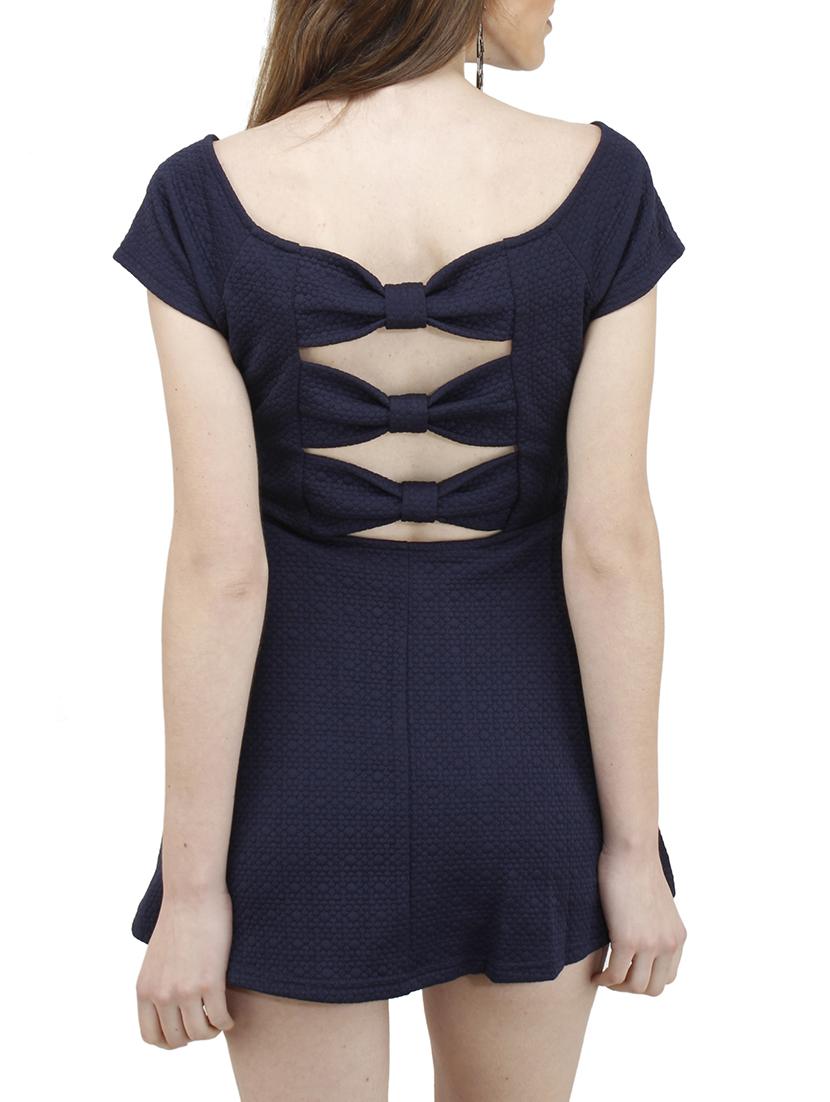 blue polyester top - 10266260 - Zoom Image - 3
