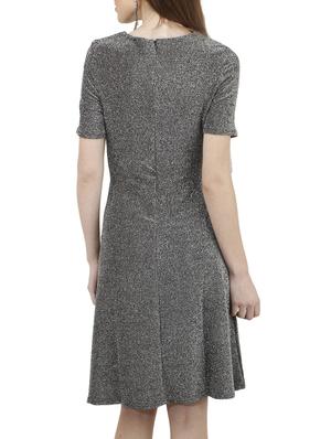 black polyester dress - 10266262 - Standard Image - 3