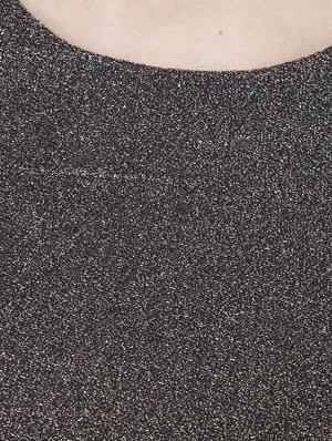 black polyester dress - 10266262 - Standard Image - 4