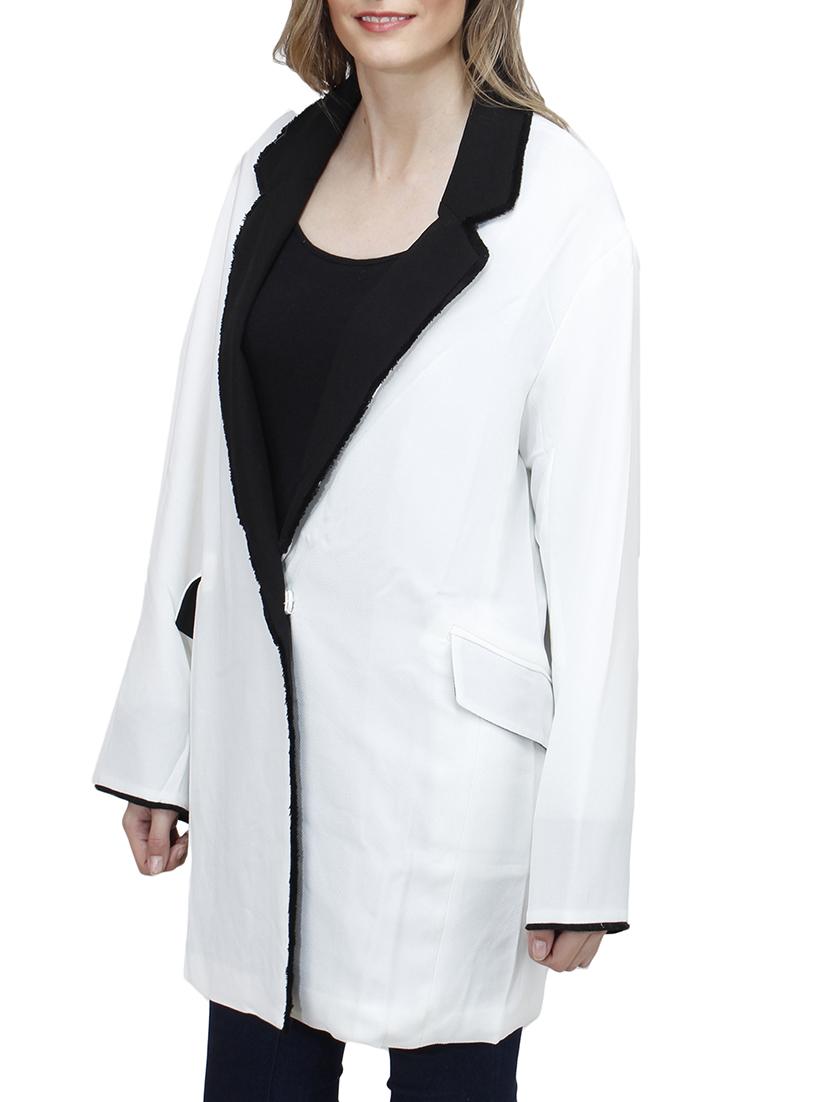 lapel neck long coat - 10266270 - Zoom Image - 2