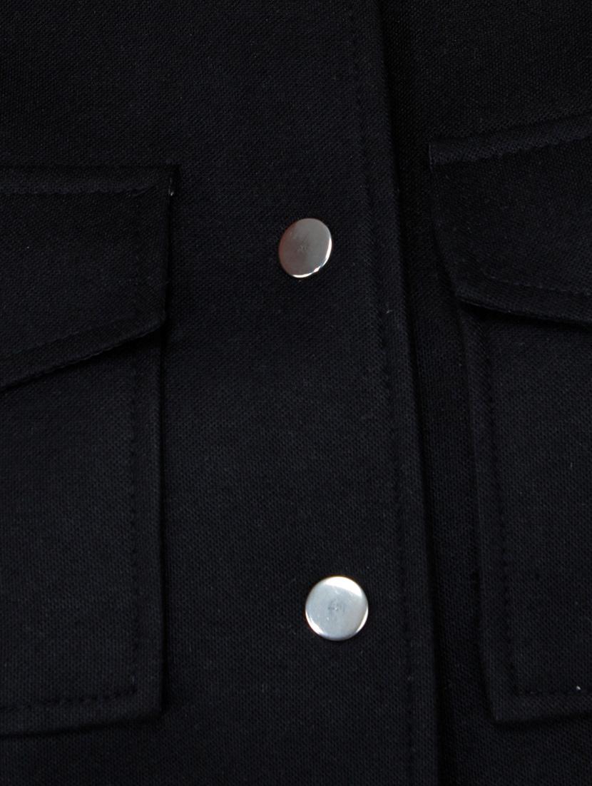 black polyester coat - 10266291 - Zoom Image - 4