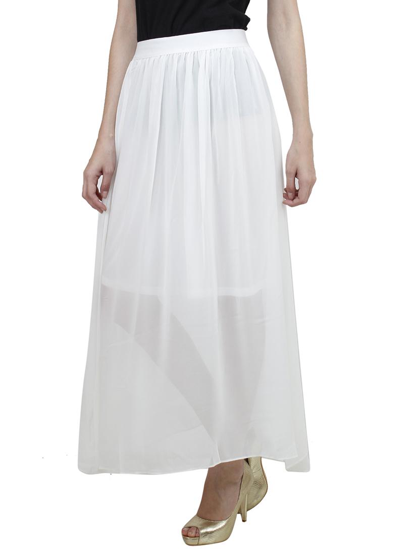 white wool skirts - 10266351 - Zoom Image - 2