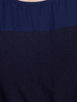 navy blue polyester dress - 10266374 - Standard Image - 4