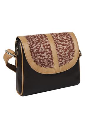 multi colored printed sling bag - 10268887 - Standard Image - 5